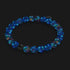 Blue Hibiscus | Firework Glass Garden Bracelet